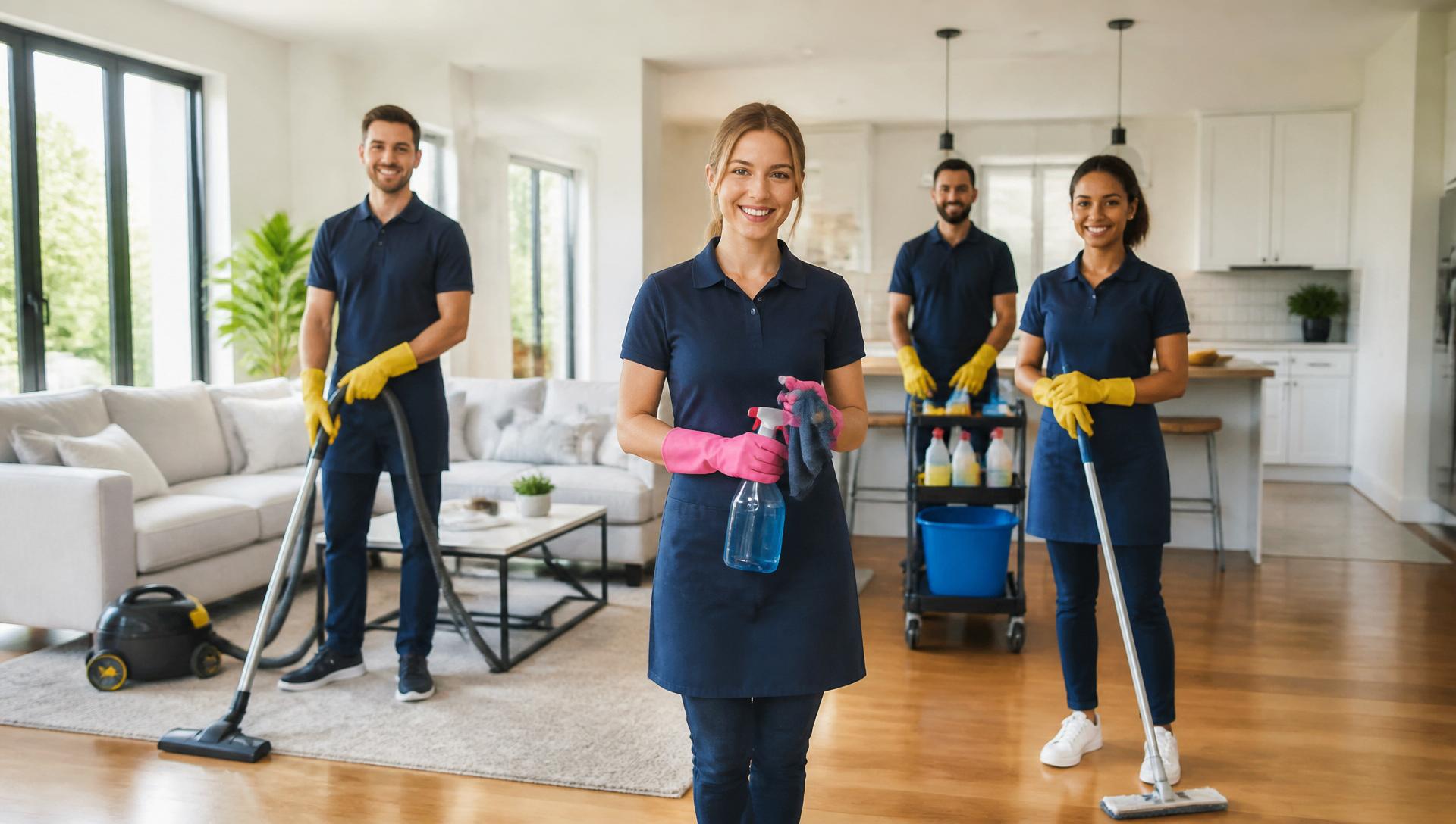 Friendly Cleaning Branch LLC cleaning team ready to serve Lakewood, Colorado